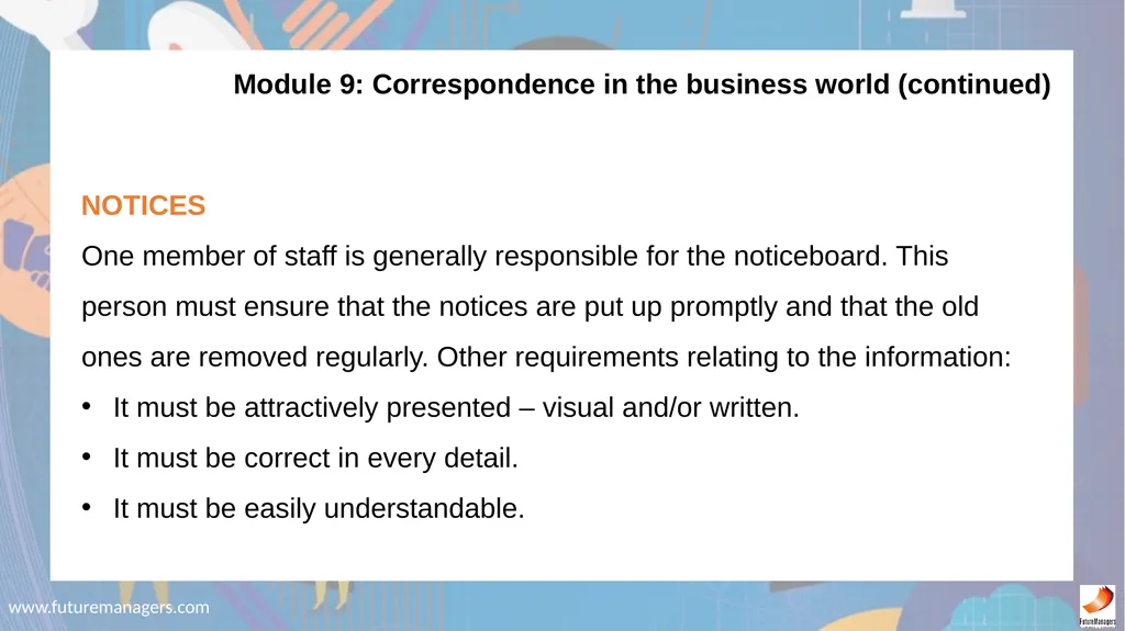Communication N5 www.futuremanagers.com - slide 68 of 88