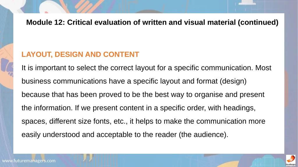 Communication N5 www.futuremanagers.com - slide 82 of 88