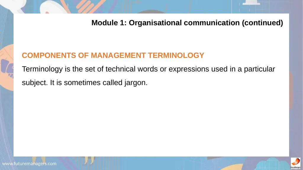 Communication N5 www.futuremanagers.com - slide 9 of 88