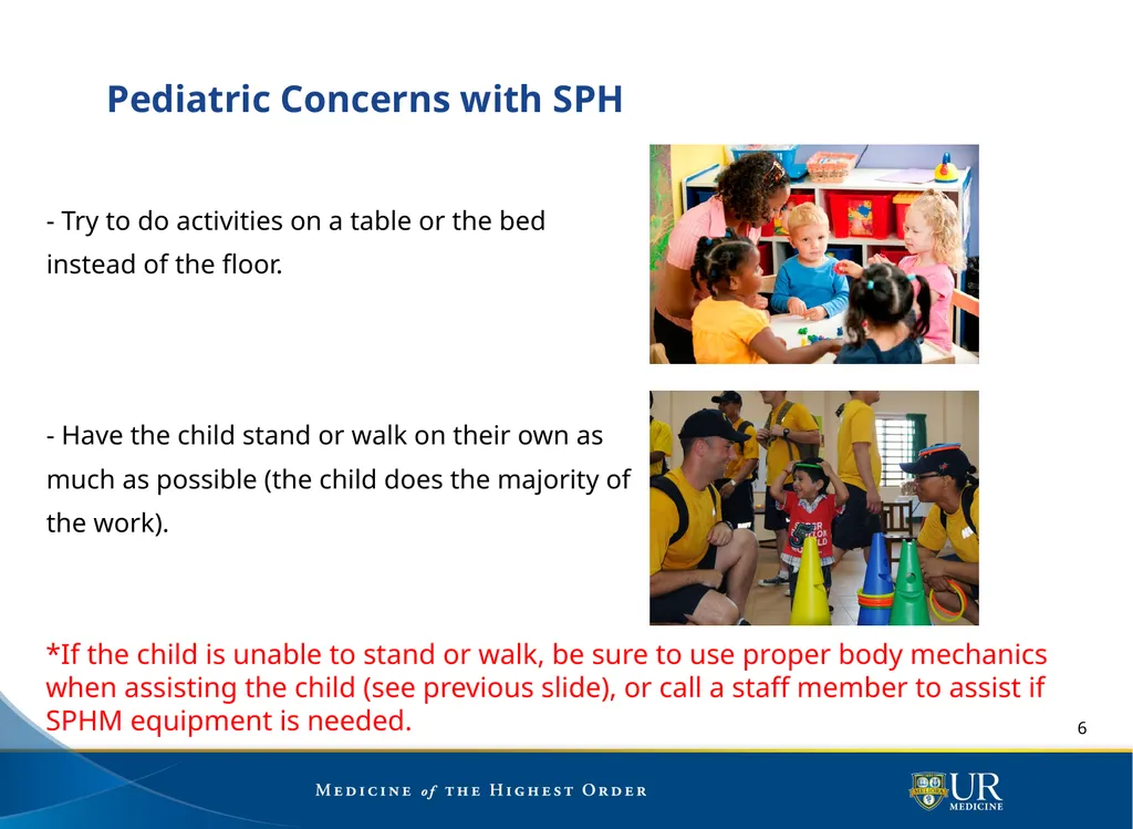 Safe Patient Handling & Mobility Education - slide 6 of 9