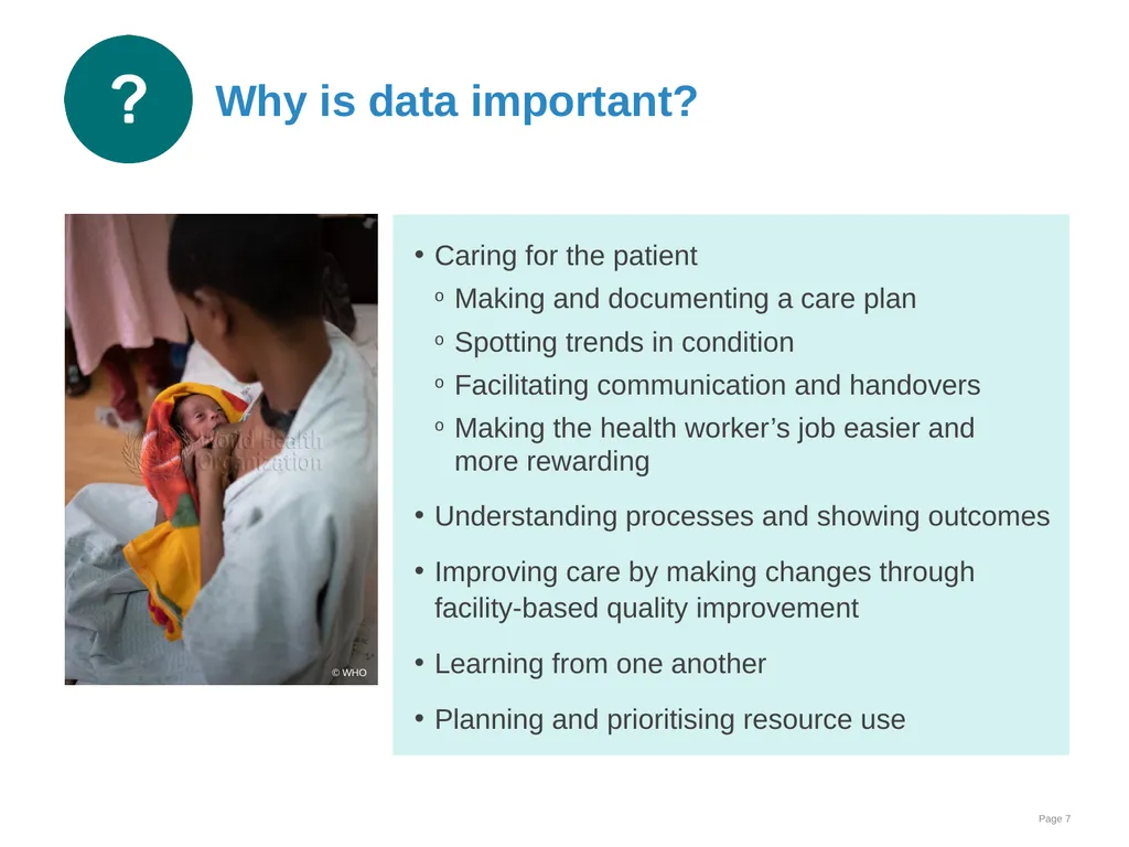 Data collection and use Goal and learning outcomes - slide 7 of 42