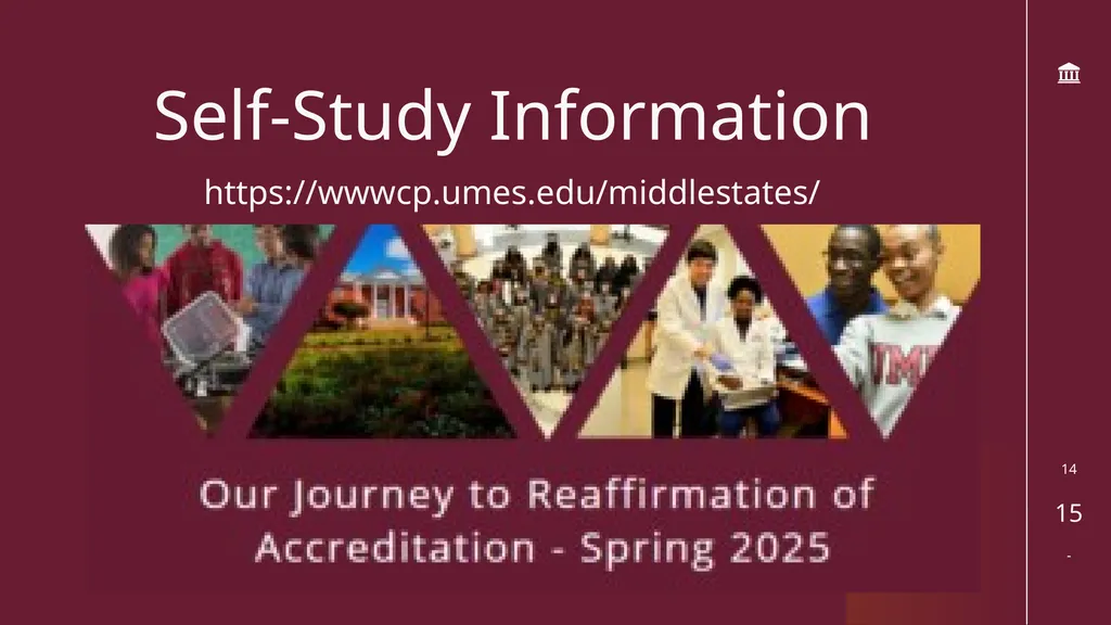 01 02 - UMES Middle States Self-Study Update - slide 20 of 20
