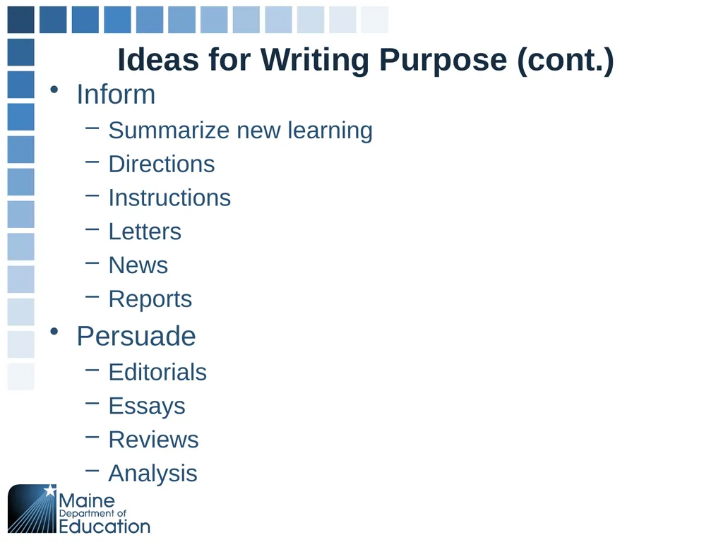 Supporting Elementary Students in Writing May 28, - slide 19 of 30