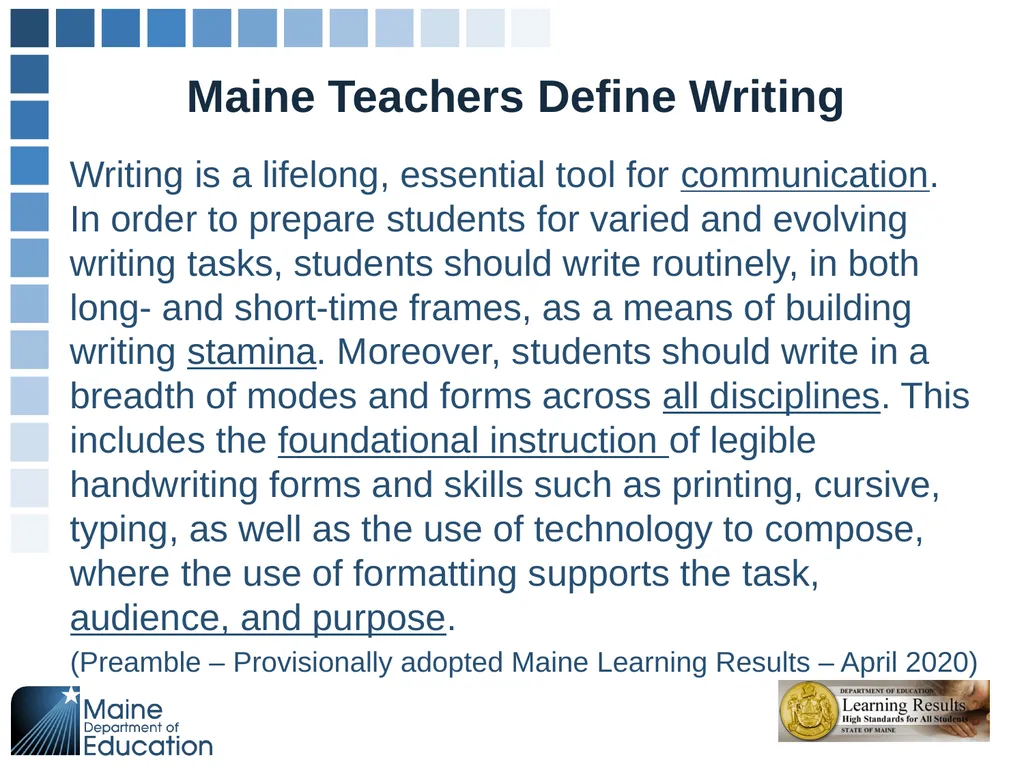 Supporting Elementary Students in Writing May 28, - slide 3 of 30
