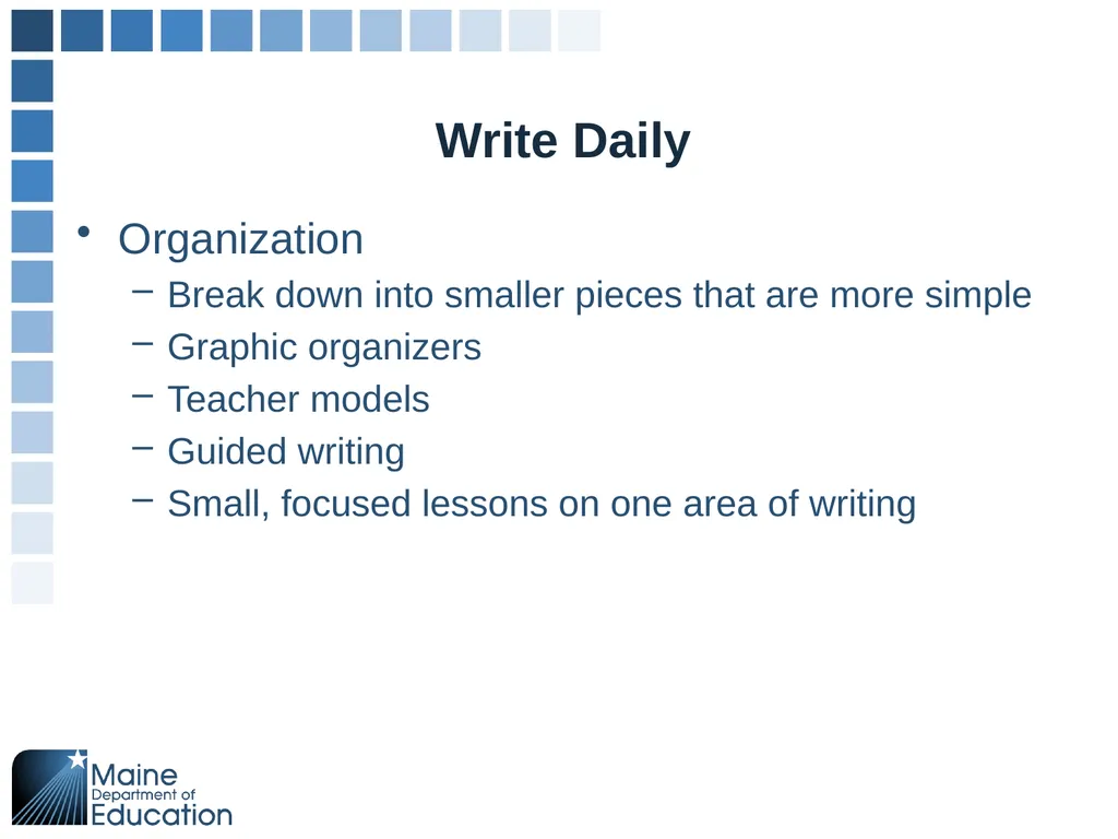 Supporting Elementary Students in Writing May 28, - slide 12 of 30