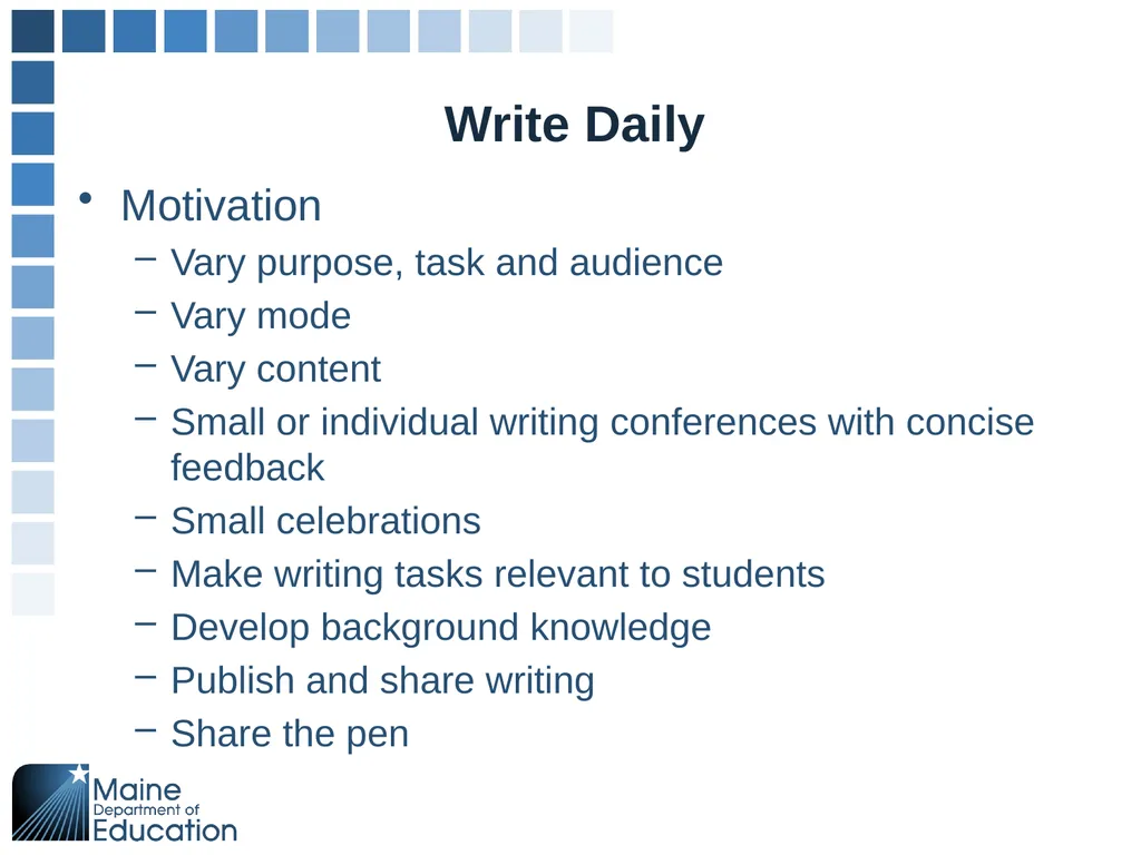 Supporting Elementary Students in Writing May 28, - slide 13 of 30