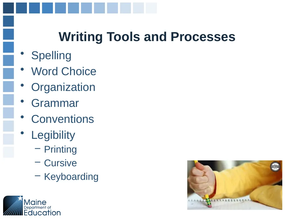 Supporting Elementary Students in Writing May 28, - slide 7 of 30