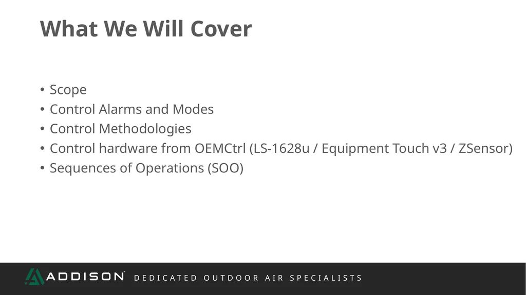 REP TRAINING Controls What We Will Cover Scope - slide 2 of 47