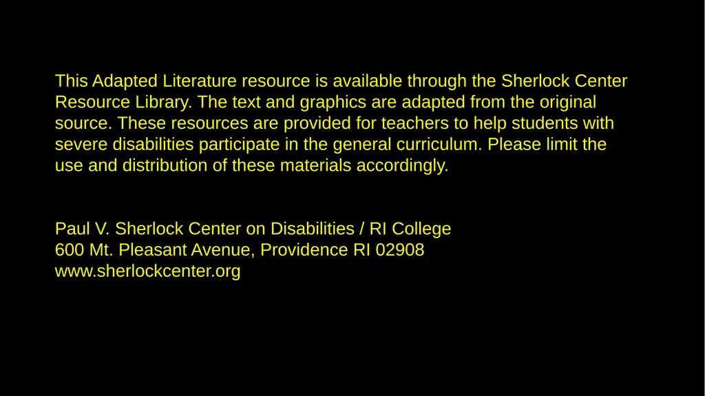 Adapted from the original text, The Napping House, - slide 18 of 18