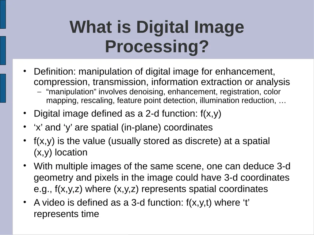 SYDE 575: Image Processing Introduction Read - slide 2 of 26