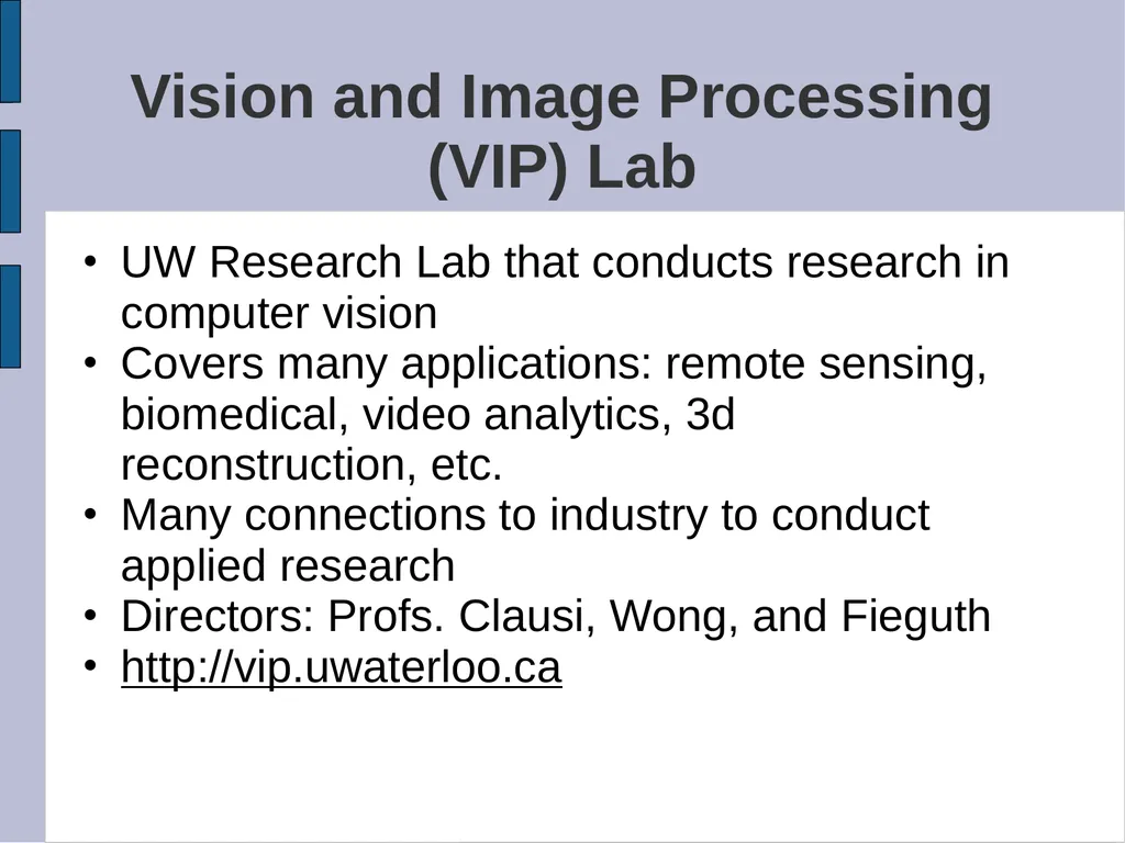 SYDE 575: Image Processing Introduction Read - slide 25 of 26