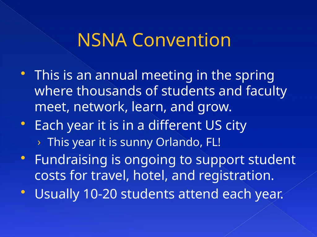Student Nurses Association August 2015 NSNA - slide 15 of 17