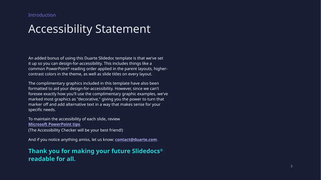 Slidedoc™ Template Theme 3 Photo by Martin Sanchez - slide 3 of 57