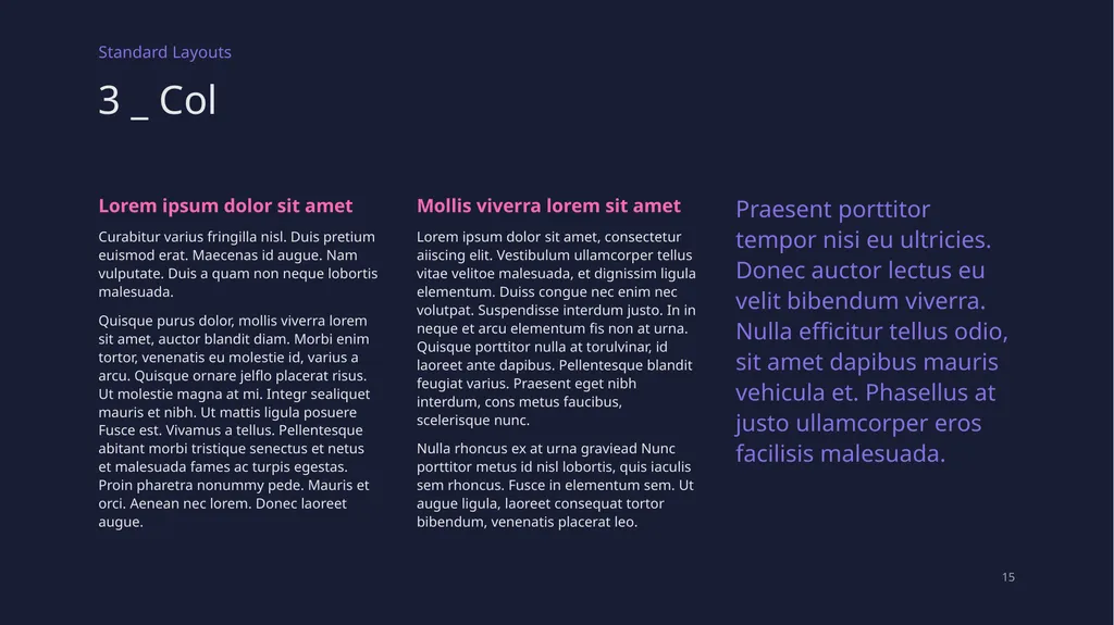 Slidedoc™ Template Theme 3 Photo by Martin Sanchez - slide 15 of 57