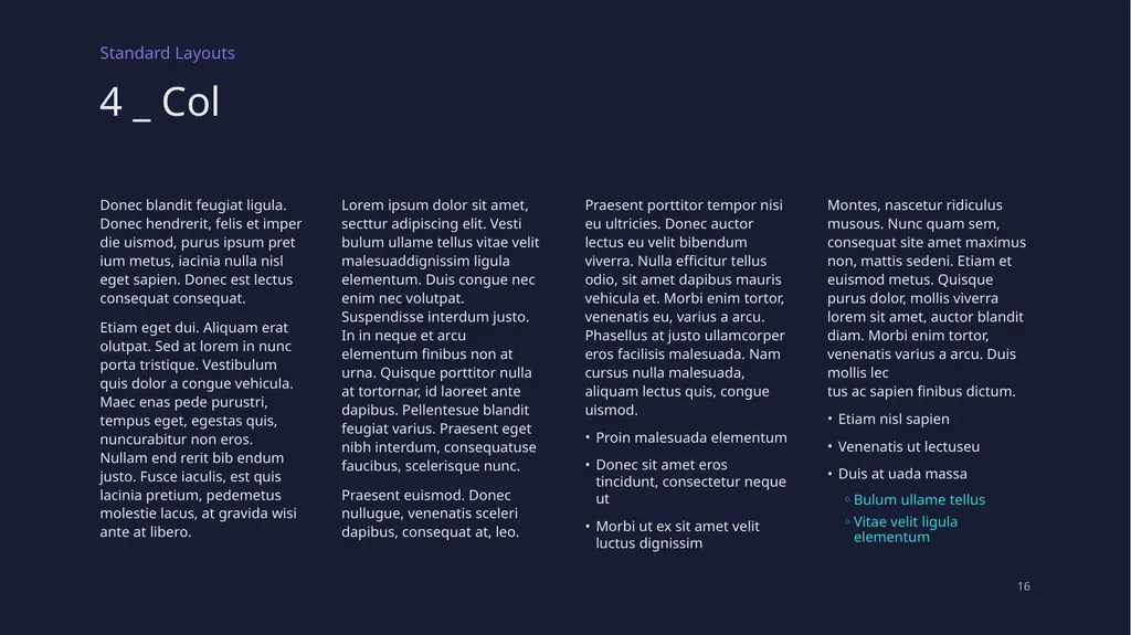 Slidedoc™ Template Theme 3 Photo by Martin Sanchez - slide 16 of 57