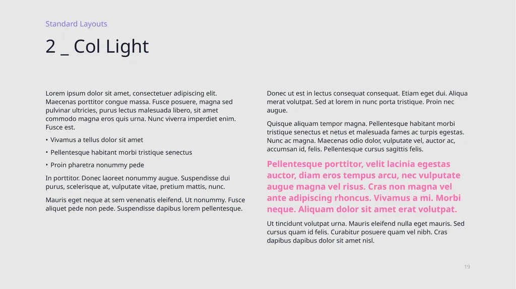 Slidedoc™ Template Theme 3 Photo by Martin Sanchez - slide 19 of 57