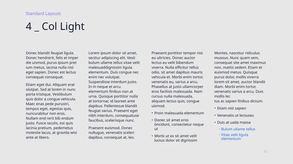 Slidedoc™ Template Theme 3 Photo by Martin Sanchez - slide 23 of 57