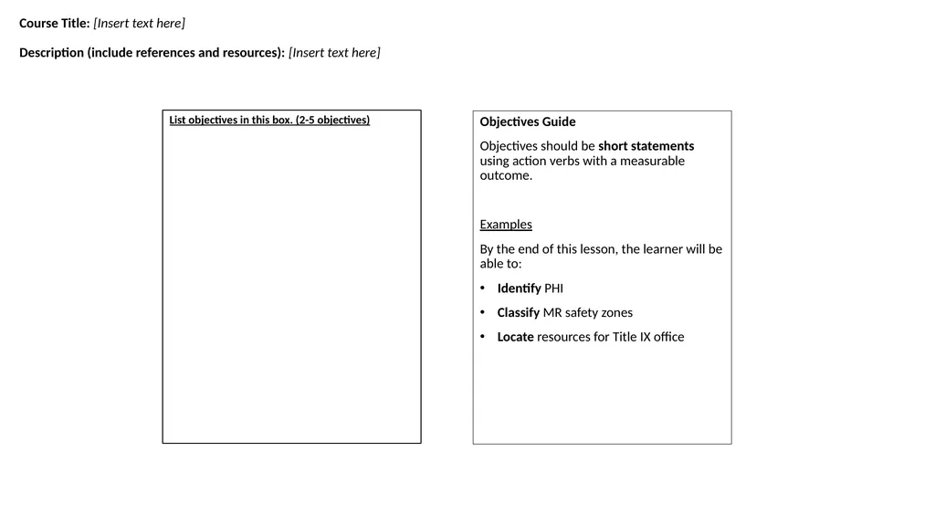 E-Learning Best Practices Template For content - slide 2 of 14