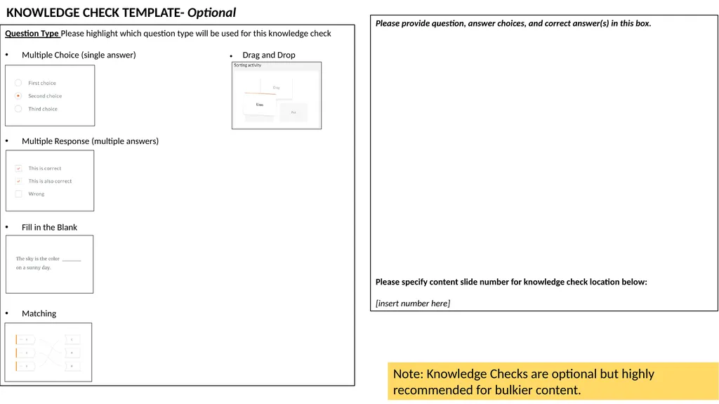 E-Learning Best Practices Template For content - slide 9 of 14