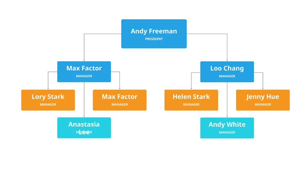 Our Company Structure Write Here Write Here Write - slide 9 of 66