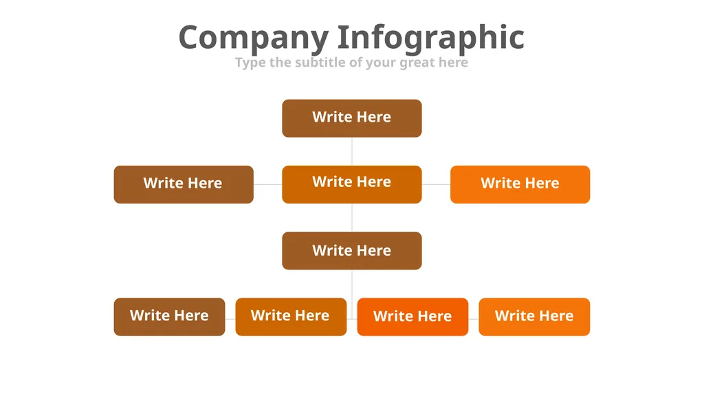 Our Company Structure Write Here Write Here Write - slide 58 of 66