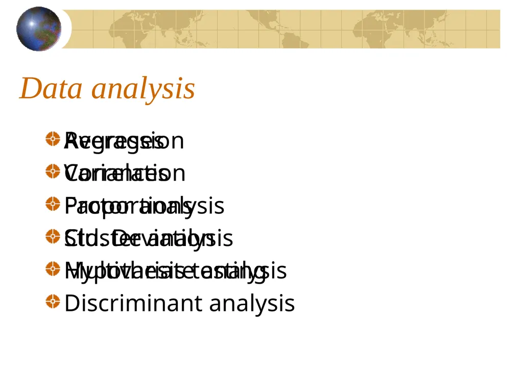 The MR process The steps Formulating the problem - slide 25 of 26