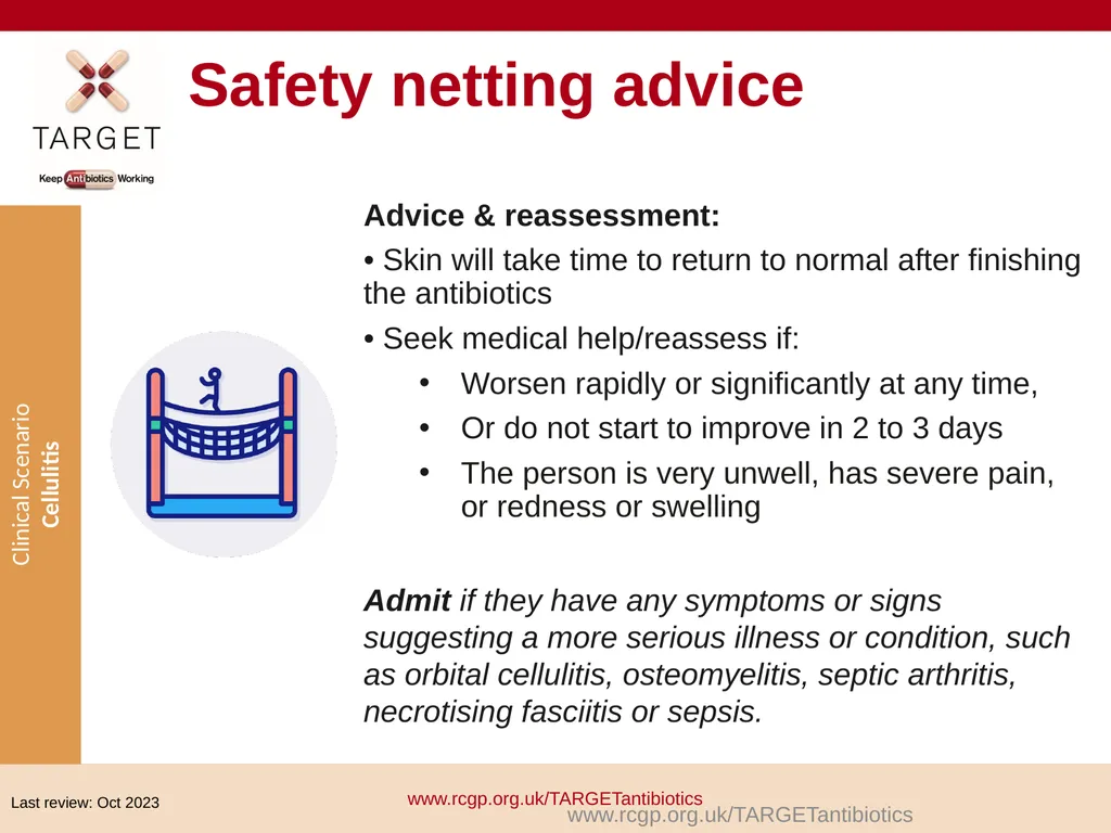 Clinical Scenario: Cellulitis People with dark - slide 11 of 17