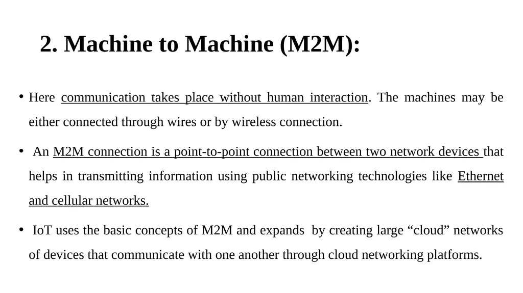 UNIT IV IOT TECHNOLOGIES, STANDARDS, TOOLS & M2M - slide 25 of 58