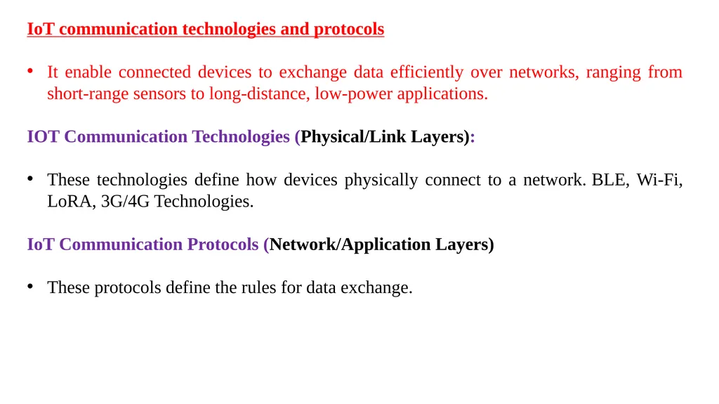 UNIT IV IOT TECHNOLOGIES, STANDARDS, TOOLS & M2M - slide 31 of 58