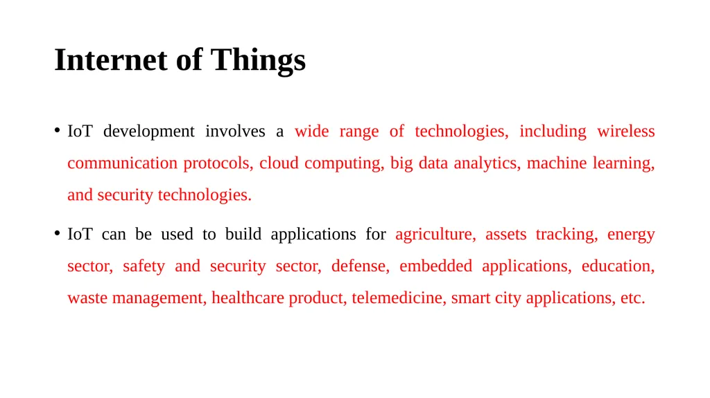UNIT IV IOT TECHNOLOGIES, STANDARDS, TOOLS & M2M - slide 4 of 58
