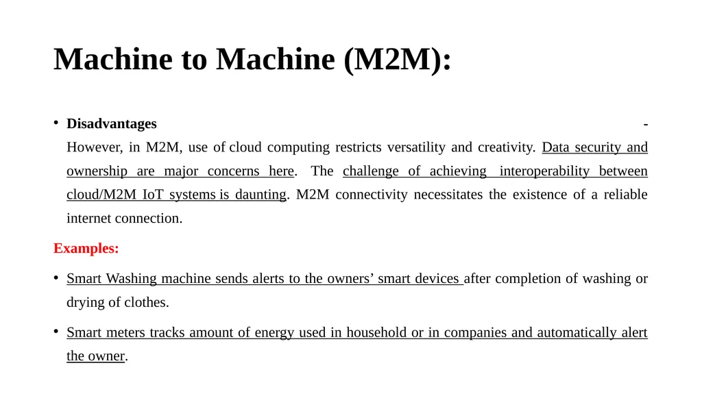 UNIT IV IOT TECHNOLOGIES, STANDARDS, TOOLS & M2M - slide 27 of 58