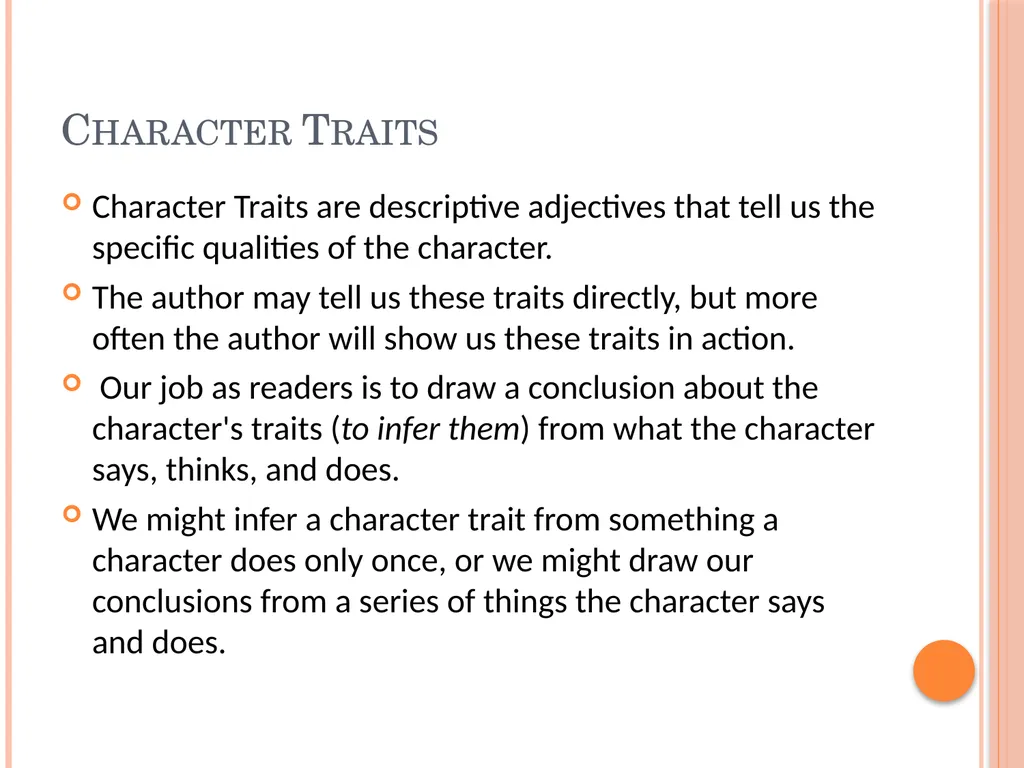 Identifying Archetypes and Characters in - slide 9 of 21