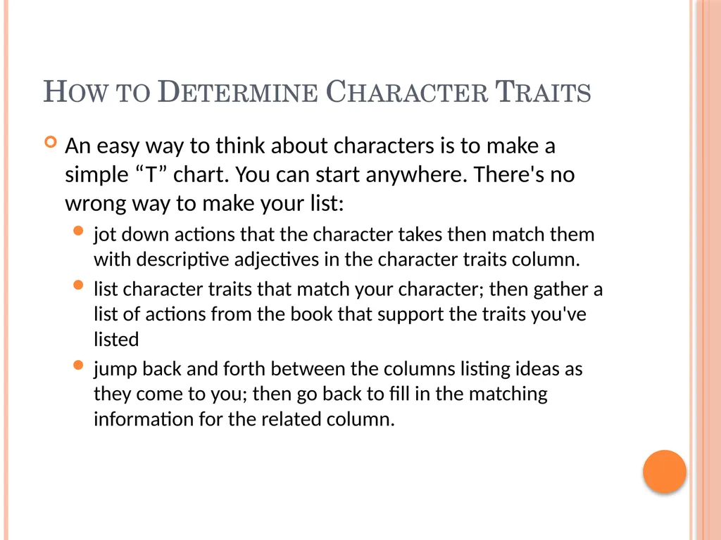 Identifying Archetypes and Characters in - slide 10 of 21