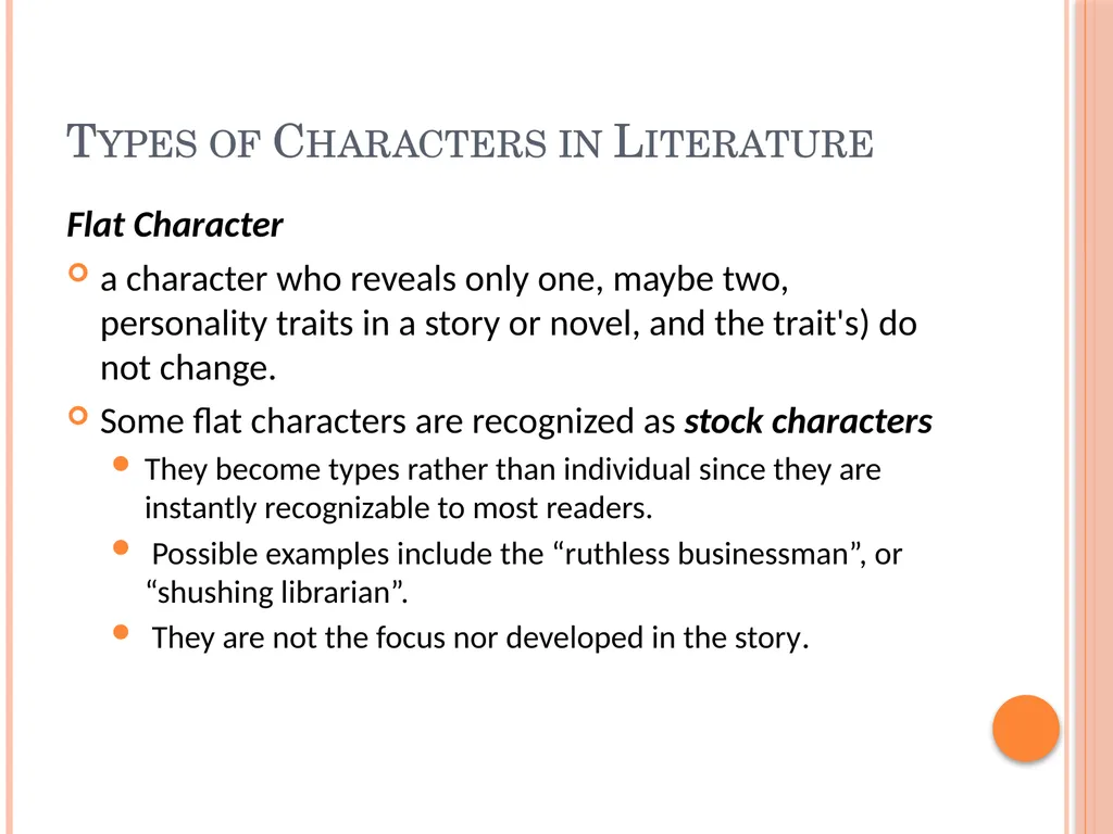 Identifying Archetypes and Characters in - slide 6 of 21