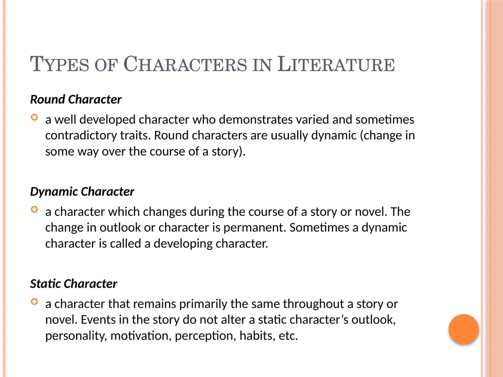 Identifying Archetypes and Characters in - slide 7 of 21