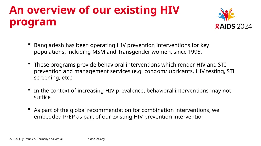 Exploring Pre-Exposure Prophylaxis (PrEP) uptake - slide 5 of 16