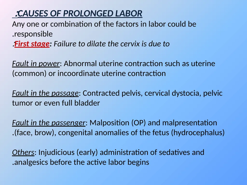 By: Dr.Inaam Faisal ABNORMAL LABOR Abnormal labour - slide 4 of 20