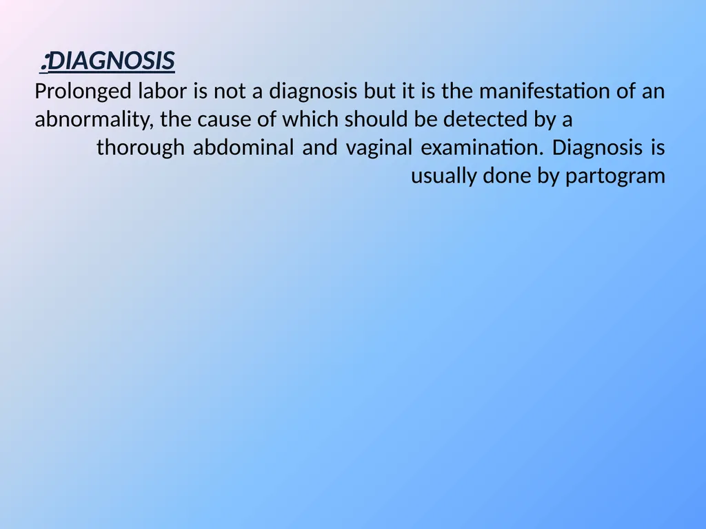 By: Dr.Inaam Faisal ABNORMAL LABOR Abnormal labour - slide 6 of 20