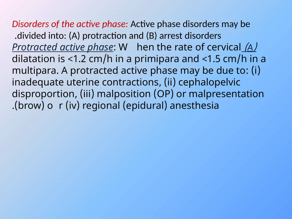 By: Dr.Inaam Faisal ABNORMAL LABOR Abnormal labour - slide 12 of 20