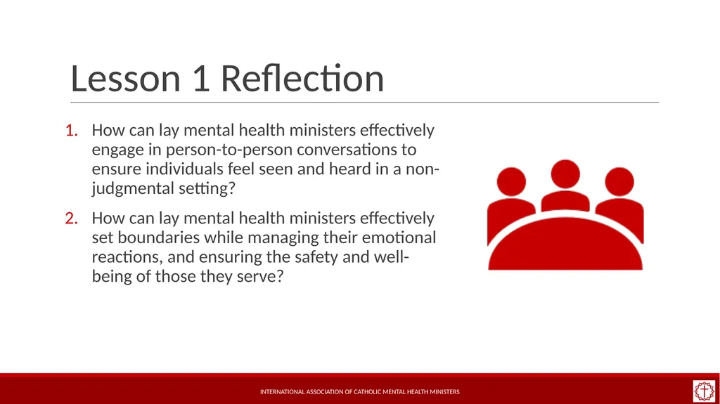 Basic Mental Health Literacy for Accompaniment - slide 16 of 50