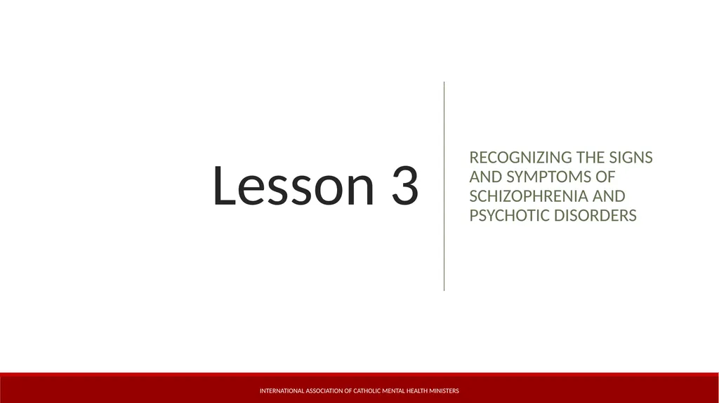 Basic Mental Health Literacy for Accompaniment - slide 23 of 50
