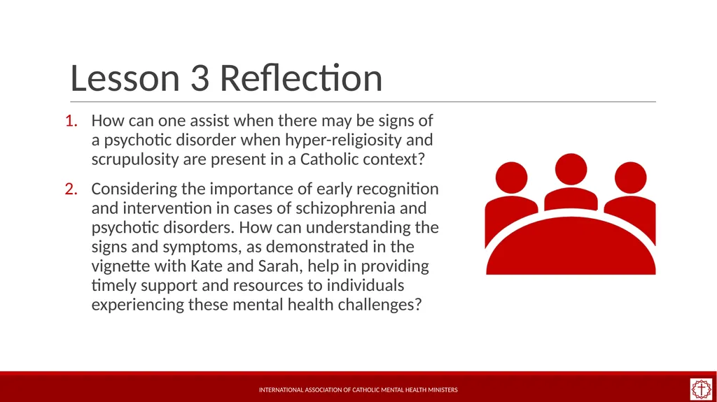 Basic Mental Health Literacy for Accompaniment - slide 30 of 50