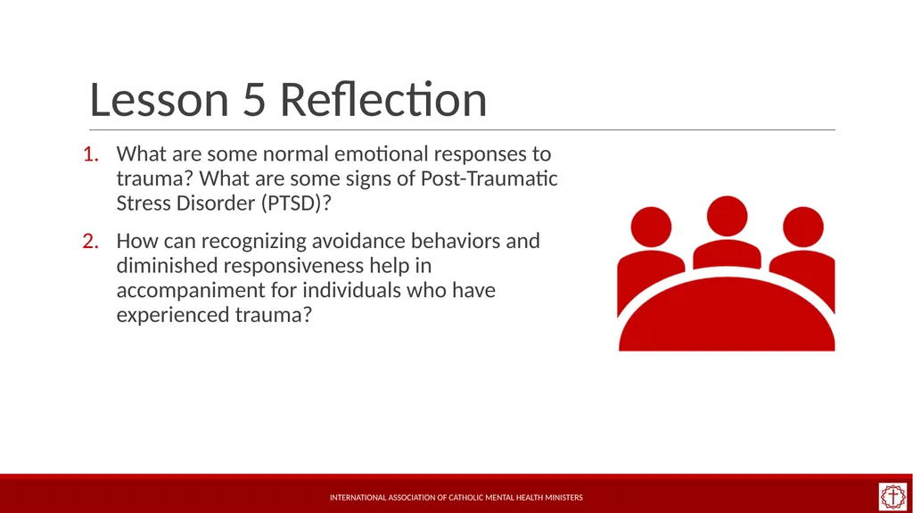 Basic Mental Health Literacy for Accompaniment - slide 48 of 50