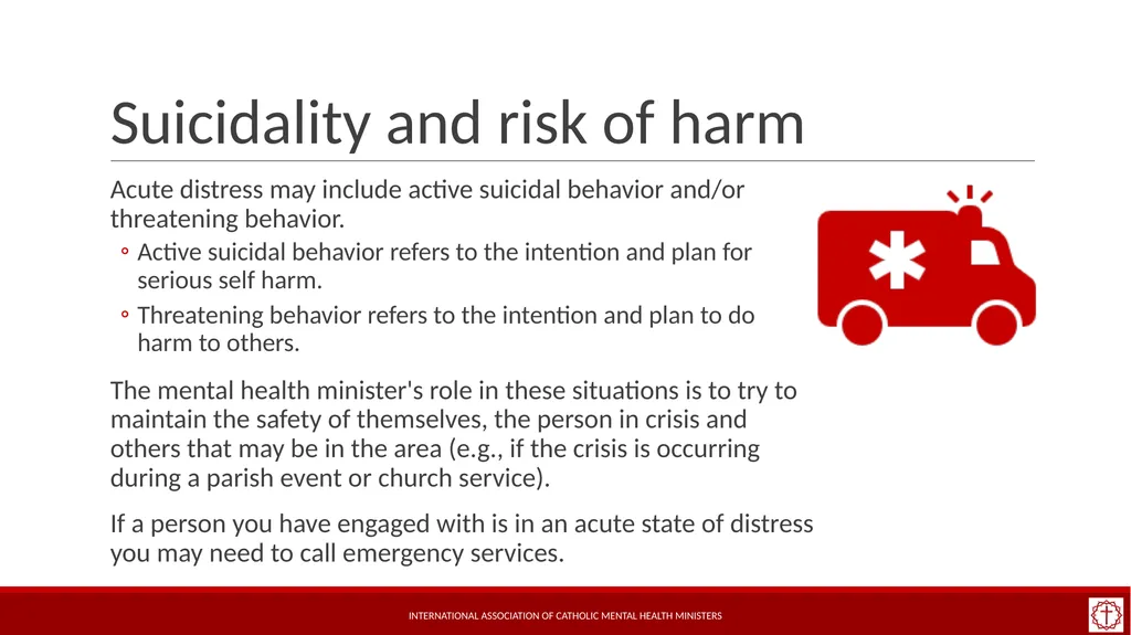 Basic Mental Health Literacy for Accompaniment - slide 14 of 50