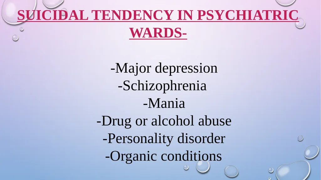 TOPIC ON :- PSYCHIATRIC EMERGENCY PRESENTED BY :- - slide 9 of 15