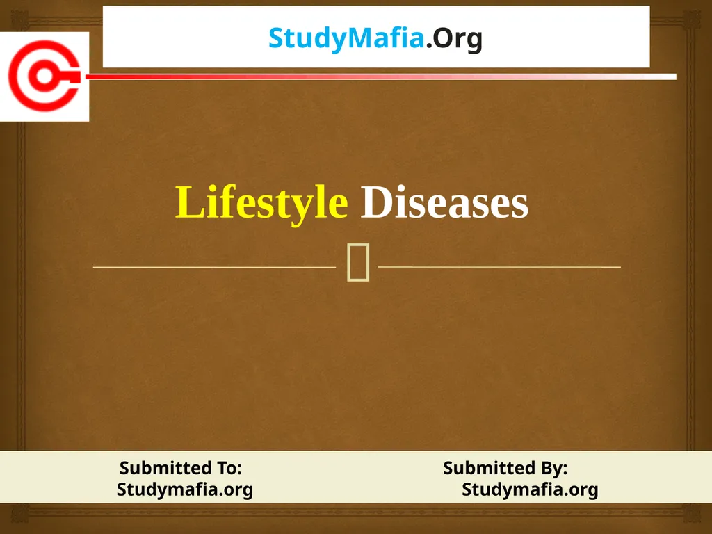StudyMafia.Org Submitted To: Submitted By: - slide 1 of 19