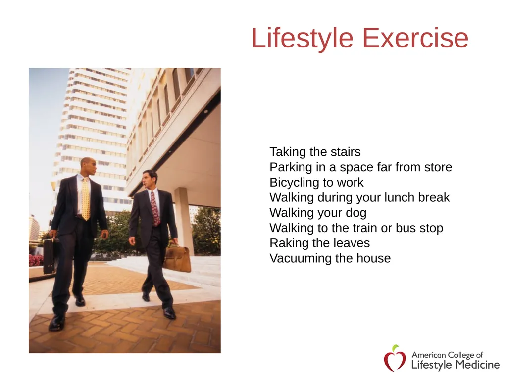 Lifestyle Medicine: Exercise Professionals in - slide 26 of 42