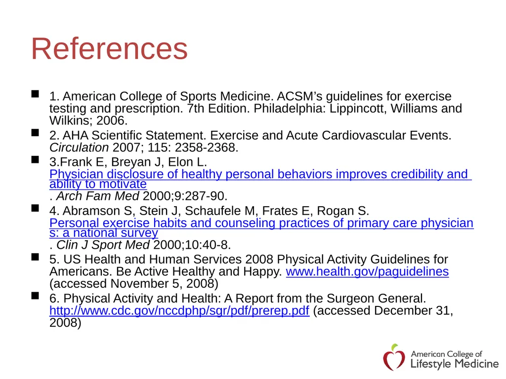 Lifestyle Medicine: Exercise Professionals in - slide 37 of 42