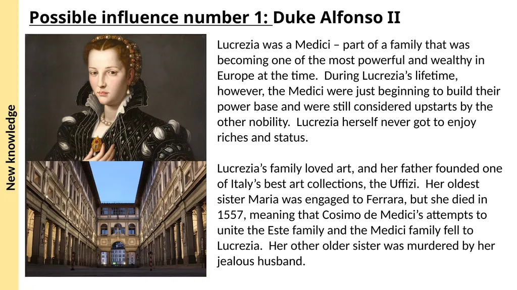 Learning episode 2: to know what influenced the - slide 7 of 14