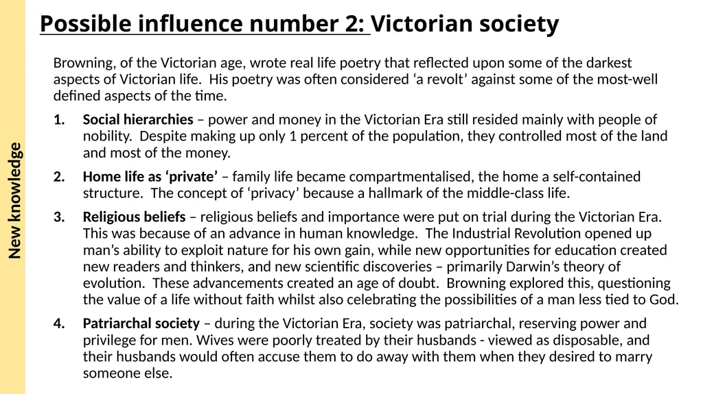 Learning episode 2: to know what influenced the - slide 9 of 14